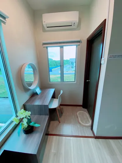 Aircond di bilik ke-3 homestay Kuala Terengganu