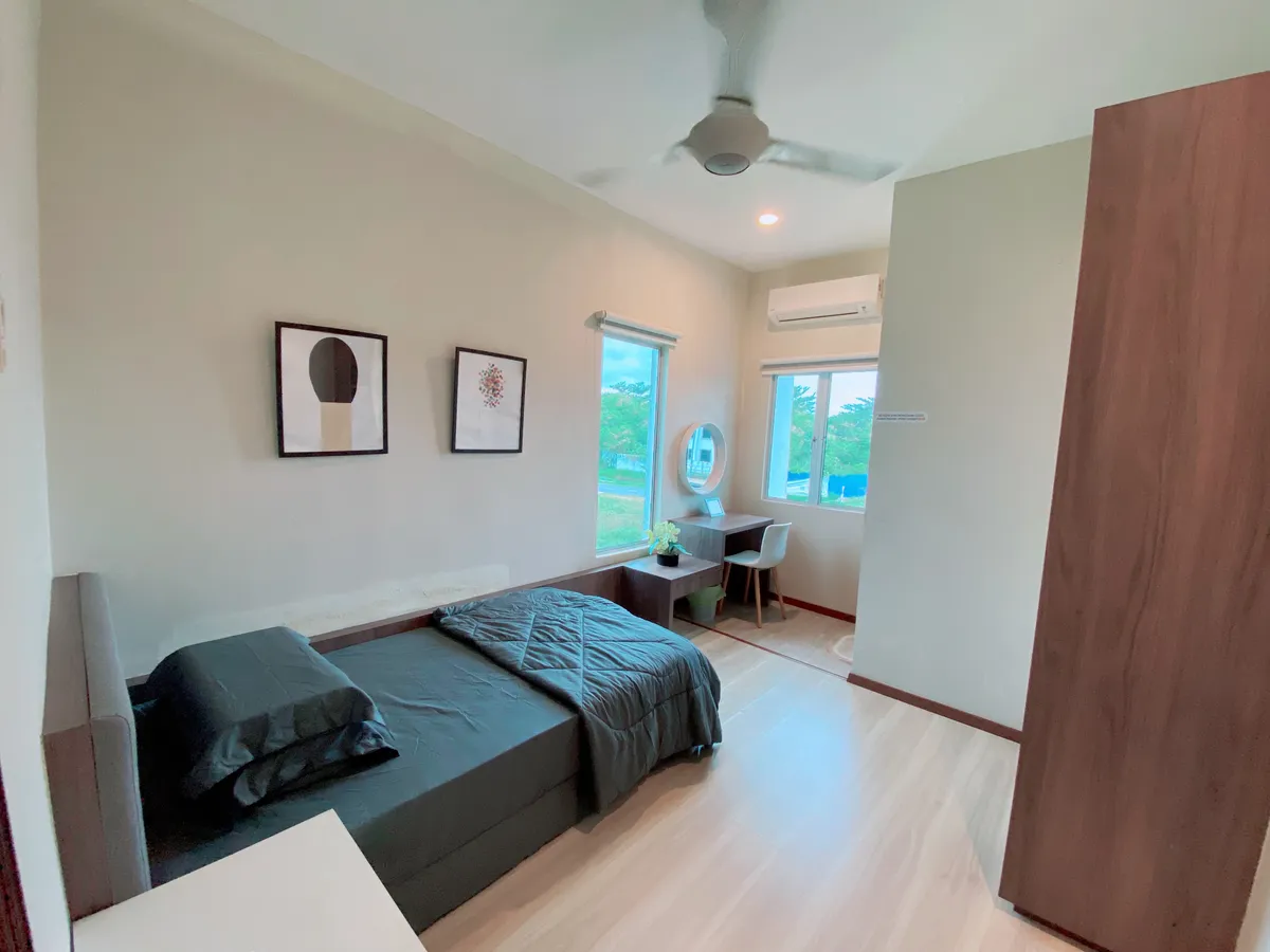 Kipas di bilik ke-3 homestay